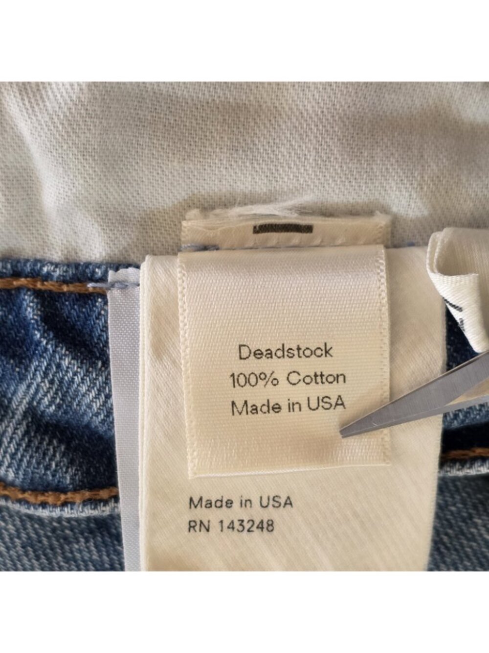 Reformation Cynthia High Relaxed Distressed Jeans 27 Blue Oahu Wash Cotton Edgy - Picture 14 of 16